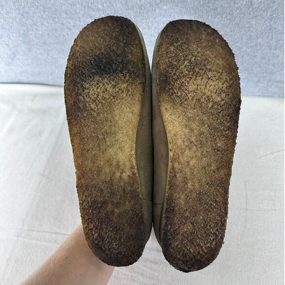 Clarks Wallabee Women's sz 10 Maple Suede Classic Preppy Moccasin - Picture 9 of 10